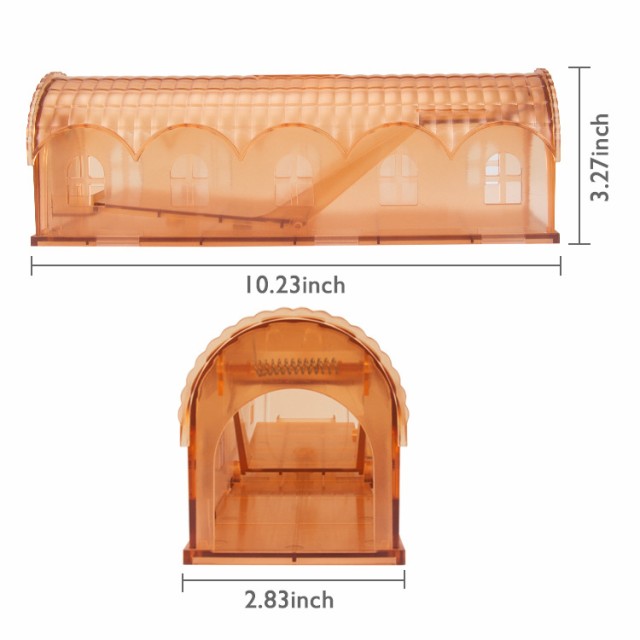ねずみとり ネズミ捕獲器 ねずみ捕獲カゴ ネズミ捕り 動物用捕獲器 マウストラップ 無毒無害 設置簡単 再利用可能 ２個セット の通販はau Pay マーケット ｈｕｋｉｈｏｕｓｅ