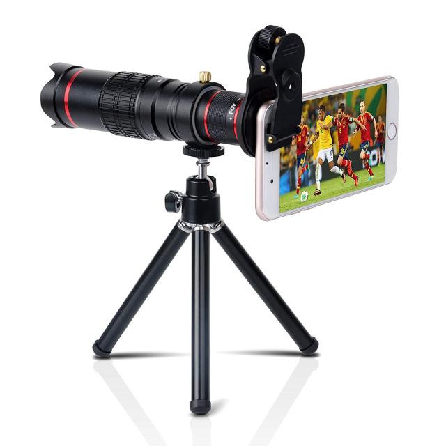 22倍 Hdスマホ望遠レンズ 高画質クリップ式 Iphone用 Android用 単眼鏡 三脚付き 取り組み簡単 ブラック 収納ケース付き 日本語説明書付の通販はau Pay マーケット ｈｕｋｉｈｏｕｓｅ