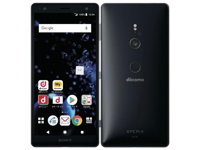 SIMフリー ソフトバンク 801SO XPERIA XZ3 ブラック SIMロック