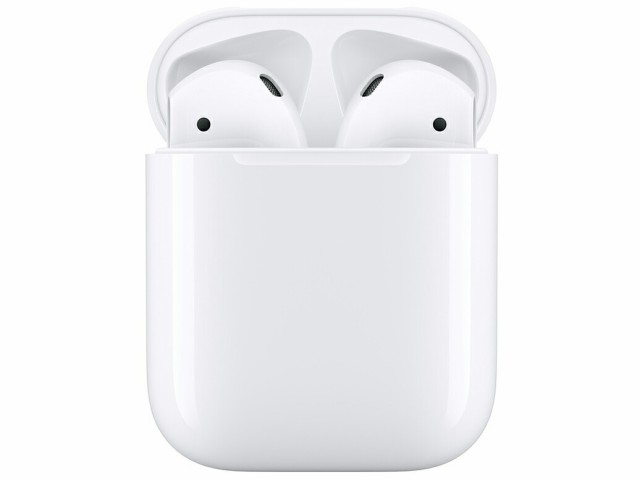 【未使用 本体のみ】 AirPods (第2世代) ホワイト 送料無料 エアポッツ apple iphone イヤホン 純正 earpods bluetooth　 イヤホンワイヤ