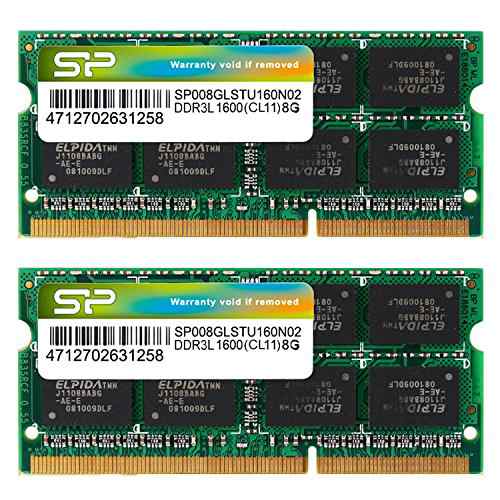 シリコンパワー ノートPC用メモリ 1.35V (低電圧) DDR3L 1600 PC3L