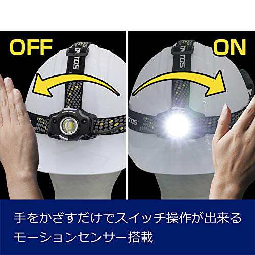 GENTOS(ジェントス) LED ヘッドライト USB充電式 【明るさ600ルーメン