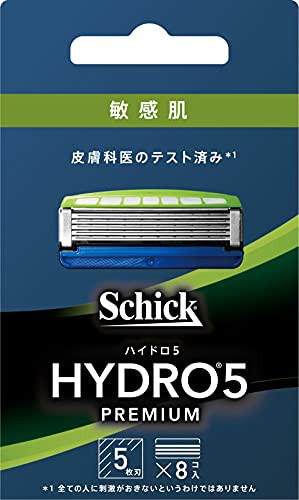 ハイドロ Schick(シック) ハイドロ5 プレミアム 敏感肌 替刃 (8コ入