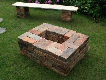 囲炉裏型バーベキューコンロ小 レンガキット 別途ゆうパック19箱分の送料が必要です の通販はau Pay マーケット あいランドガーデン