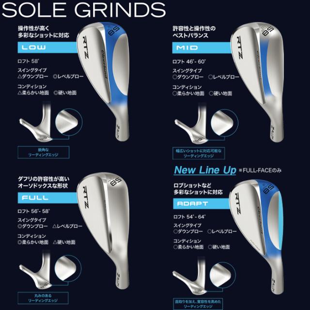 クリーブランド RTZ ウェッジ ツアーサテン ブラックサテン N.S.950neo