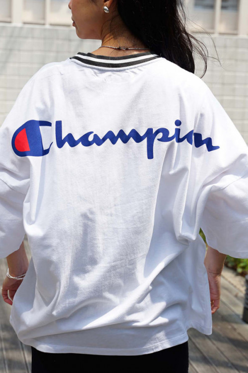 チャンピオン Tシャツ Champion ビッグシルエットtシャツ Cw Rs303の通販はau Pay マーケット ジーンズメイト Au Payマーケット店