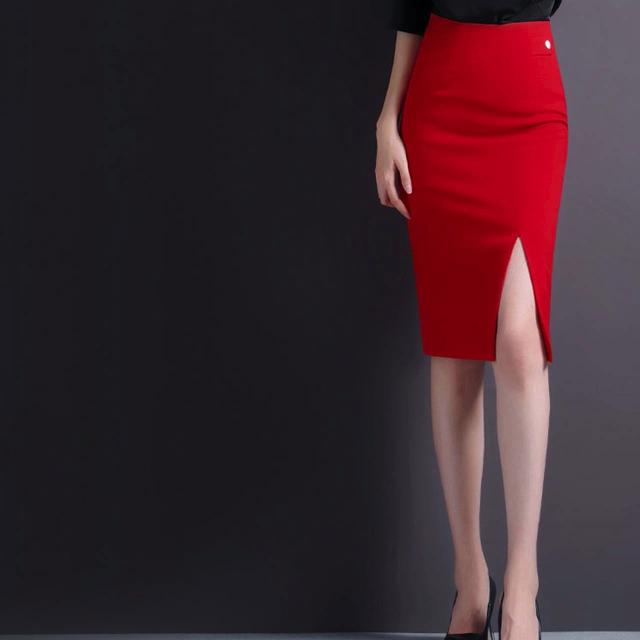 いラインアップ タイトスカート スリット 可愛い ひざ丈 上品 スカートスーツ サイズ 2xl Www We Job Com