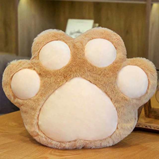 ふわふわ もこもこ 肉球クッション 猫 収納付き ポケット付き 可愛い インテリア 35cm×26cmの通販はau PAY マーケット - sno.  | au PAY マーケット－通販サイト