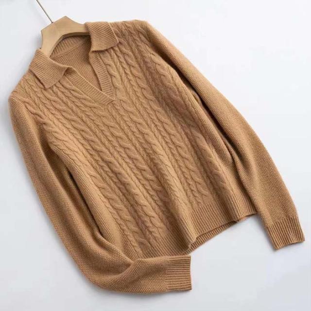 カシミヤポロニット トップス カシミヤ素材 100% ポロ ニット ふわふわ プルオーバー セーター 長袖 上質 上品 SML 楽天市場】カシミヤ セーター（サイズ（S/M/L）3L）の通販