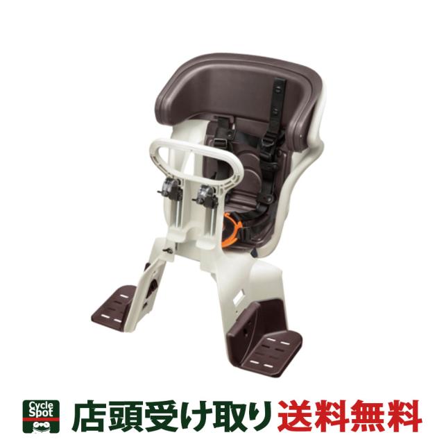 パナソニック 自転車 フロントチャイルドシート Panasonic チャイルドシート（前用） NCD482 ホワイトグレーブラウンの通販は