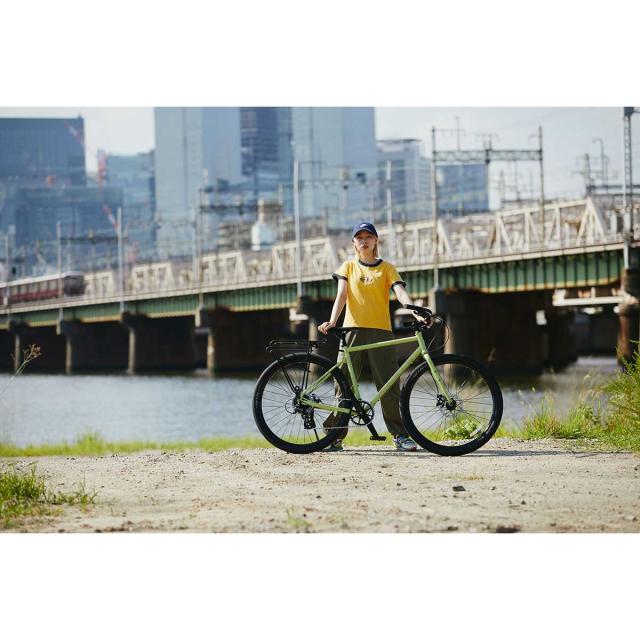 店頭受取限定 クロスバイク スポーツ自転車 マリン ニカシオ カスタム