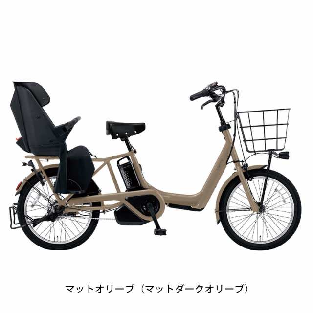 Panasonic電動アシスト自転車20インチ幼児同乘適合車16A 珍し 引き取り限定