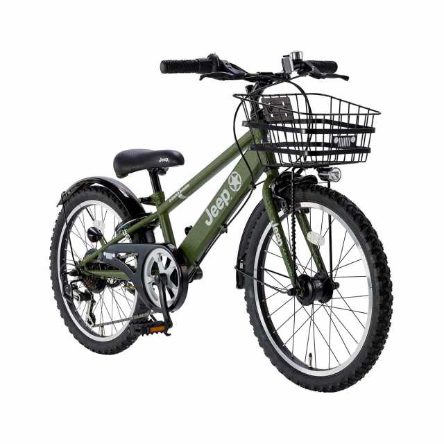 店頭受取限定 ジープ JEEP JE-20S 男の子 子供自転車 20インチ 6