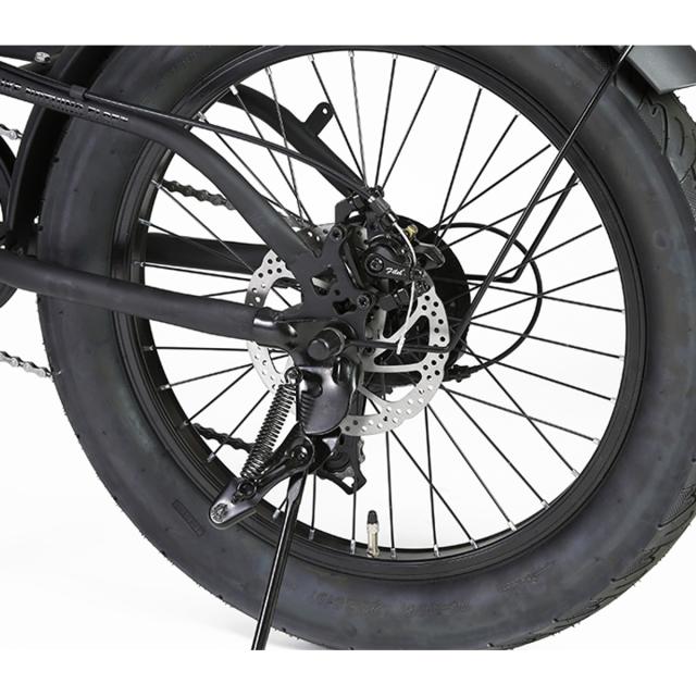 店頭受取限定 折り畳み自転車 ハマー ハマー FDB206FAT-ディスク