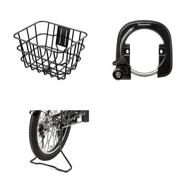 店頭受取限定 電動自転車 小径自転車 パナソニック SW バスケットセット 2026 Panasonic 純正オプション 電動アシスト自転車 [webc296-250707]_4