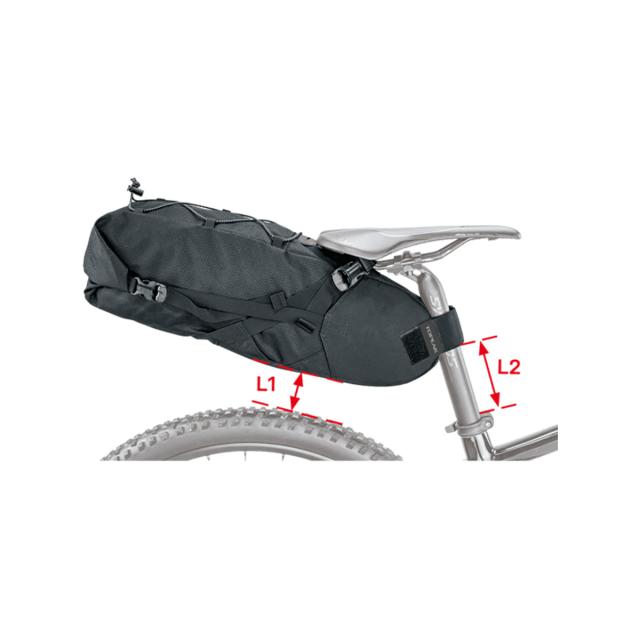 店頭受取限定 自転車 フレームバッグ トピーク バックローダー 2025 TOPEAK BackLoader (6L) [BackLoader_6L]_3
