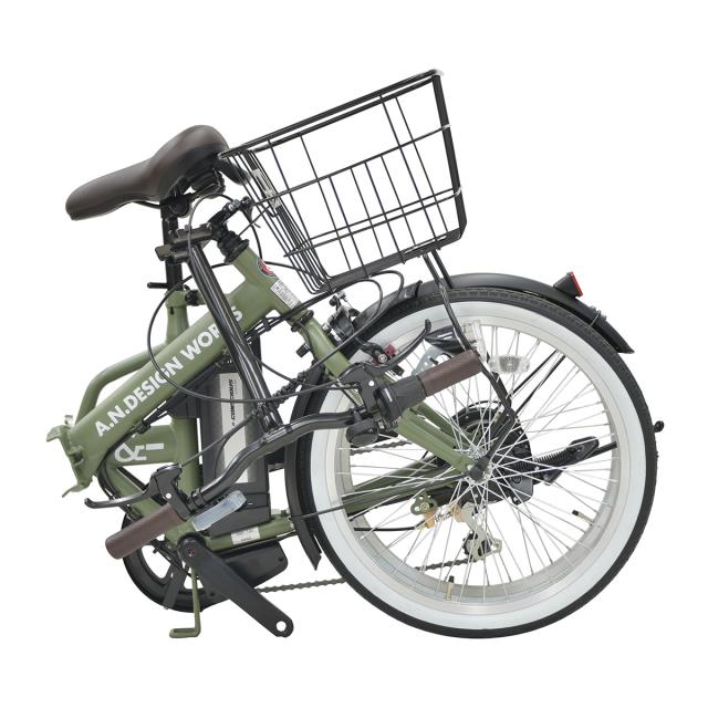 店頭受取限定 電動自転車 小径自転車 アンド デザイン ワークス ec-206 20インチ 8.5Ah 2025 電動アシスト自転車 [ec-206]