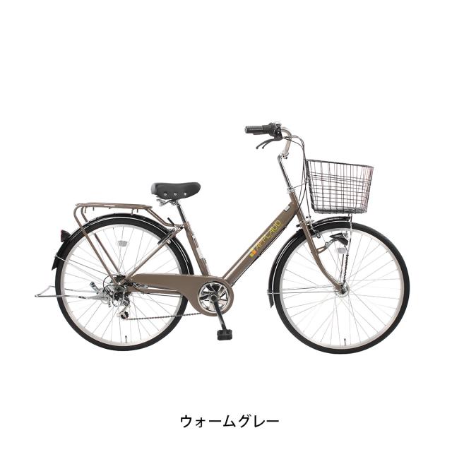 ママチャリ シティサイクル 完成品でお届け 26インチ 自転車 SHIMANO
