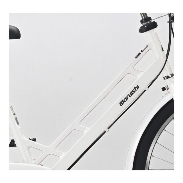 店頭受取限定 ママチャリ シティ 自転車 丸石サイクル 27.5インチ 2026 マルイシ maruishi フリークAL 3段変速 [FKAP2753A]_5