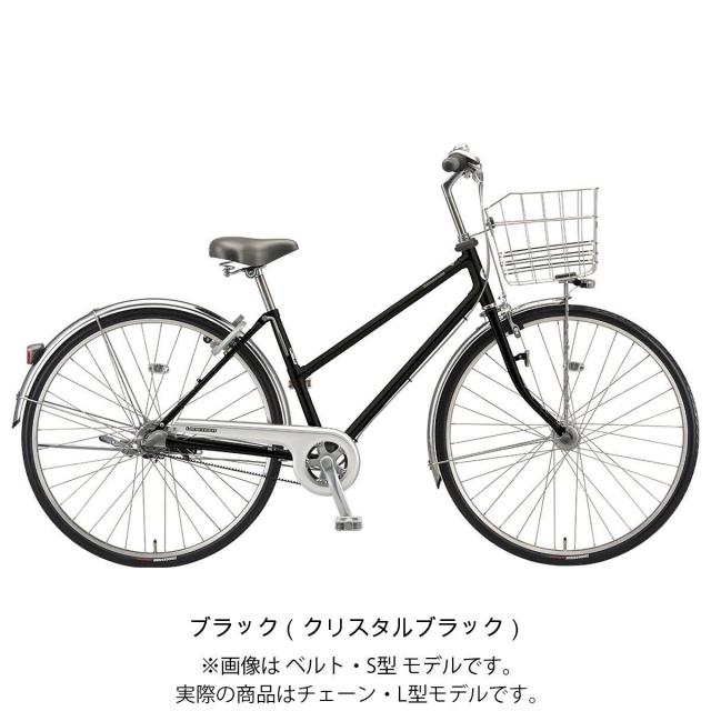 店頭受取限定 ママチャリ シティ 自転車 ブリヂストン 26インチ 2025 BRIDGESTONE ロングティーンDX L26 3段変速 [LX6LT5]_2
