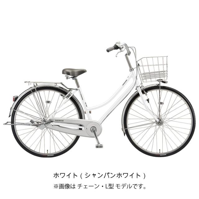 店頭受取限定 ママチャリ シティ 自転車 ブリヂストン 26インチ 2025 BRIDGESTONE ロングティーンDX L26 3段変速 [LX6LT5]_3