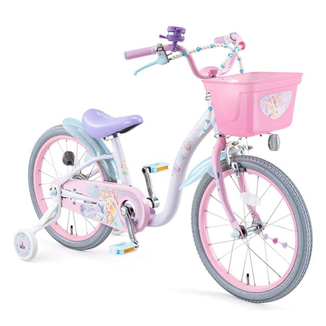 店頭受取限定 アイデス アイデス ides プリンセス ゆめラブ S16 女の子用 幼児自転車 子供 16インチ 3歳半〜8歳 [Yumelove S16]_2