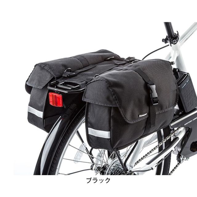 店頭受取限定 パナソニック 自転車 鞄 カバン Panasonic パニアバッグ(XU1/ジェッター/ハリヤ/ベロスター用) NCY700S_1