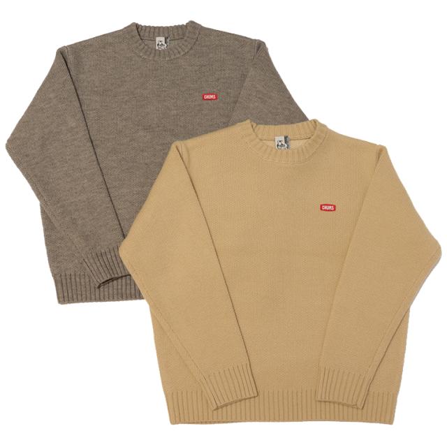 CHUMS チャムス CH02-1247 ビッグブービー ニットクルートップ ボリューム感 暖かい ニット セーター 　メーカー希望価格15,180円の品