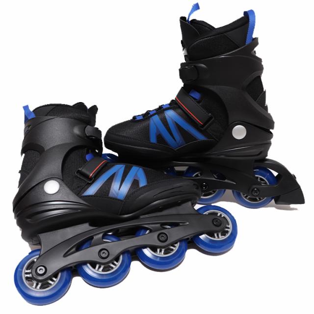 K2 インラインスケート KINETIC 80 PRO M BLACK/BLUE スケート
