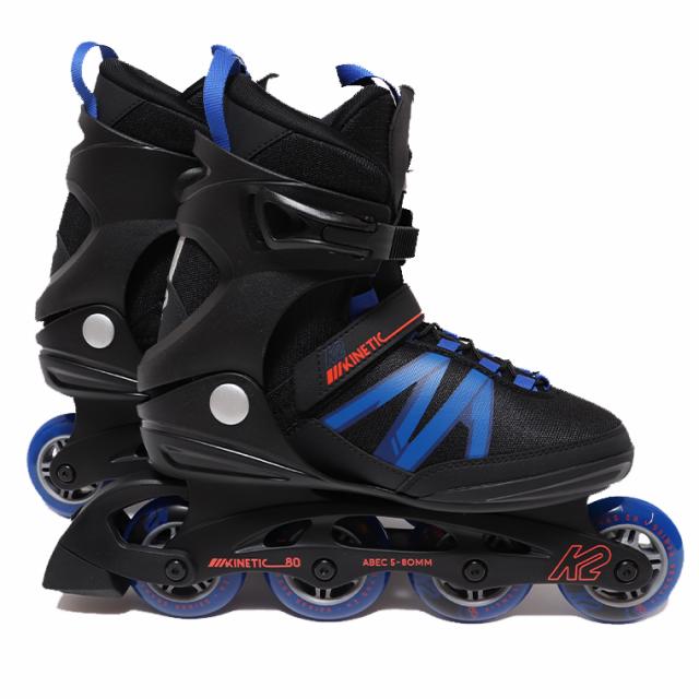K2 インラインスケート KINETIC 80 PRO M BLACK/BLUE スケート