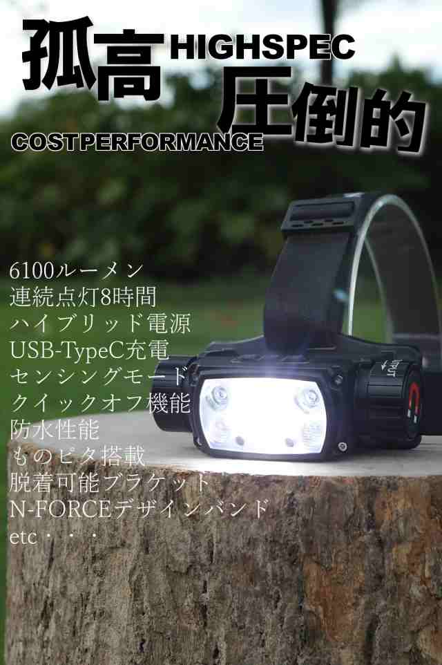 N-FORCE 2023年モデル】ヘッドライト 充電式 LED TS-03R 充電式ヘッドライト 電池付属 ヘッドランプ キャンプ 釣り 登山  アウトドア 防の通販はau PAY マーケット - N-FORCE | au PAY マーケット－通販サイト