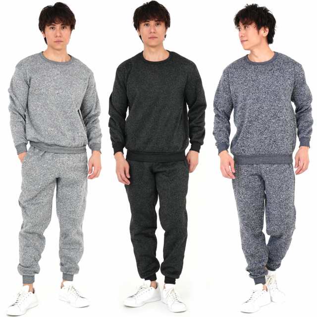 【送料無料/即納】 部屋 着 メンズ とろけ 上下 セット ワイドスウェットパンツ Clothing