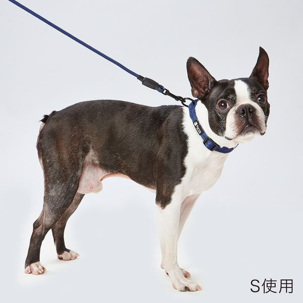 ペティオ Porta ポルタ カラー S ネイビー 首輪 小型犬用 Petio