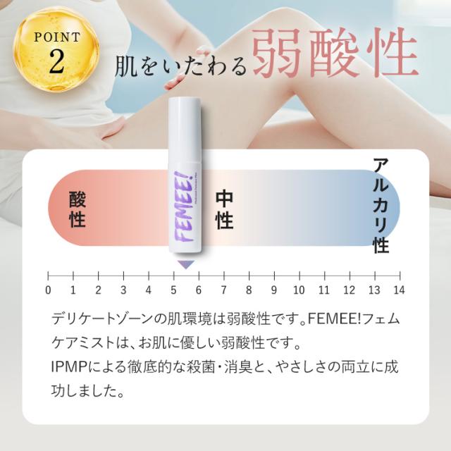 送料無料] FEMEE! デリケートゾーン用 フェムケアミスト フェミー 消臭
