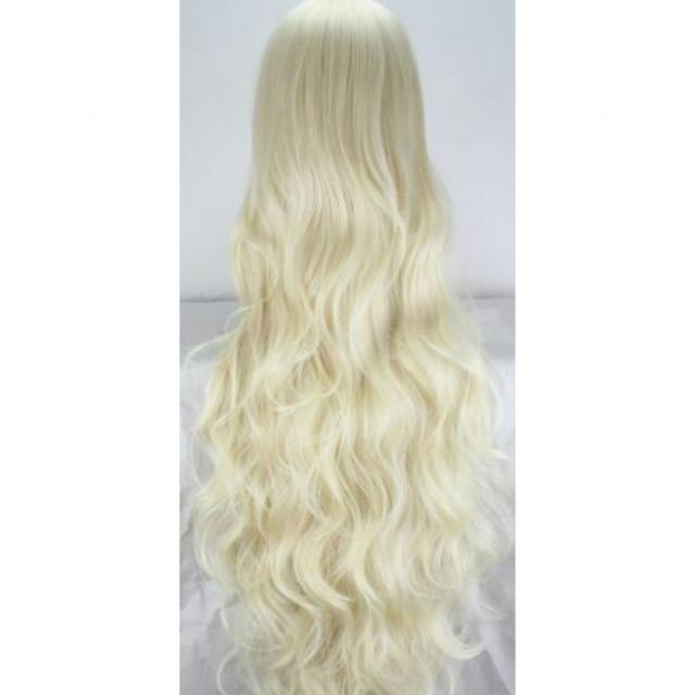 ウィッグ ロング コスプレ ボブ ウィッグ自然 浅金色 金髪系巻髪カール カラー コスプレ道具 ネット付 綺麗 フル 耐熱 送料無料の通販はau Pay マーケット Belsus