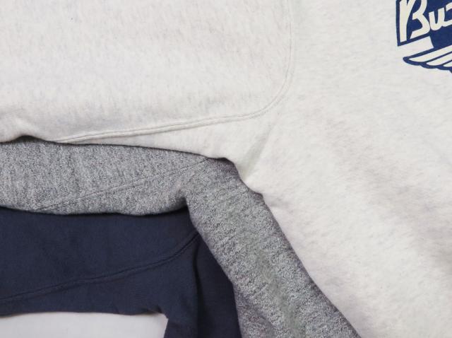 バズリクソンズ BUZZ RICKSONS 長袖 クルーネック フリーダムスリーブ