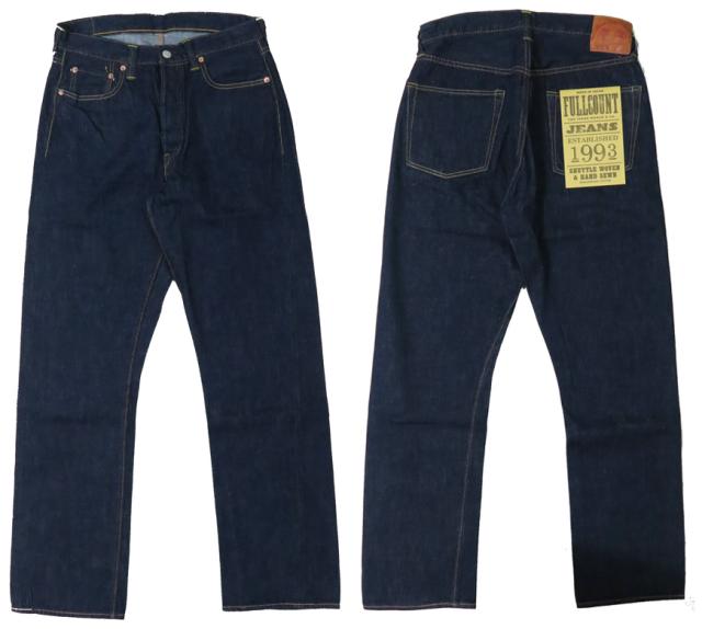 フルカウント FULLCOUNT 1101SSW ジーンズ ストレート 11.5oz Super Smooth ジンバブエコットン デニム