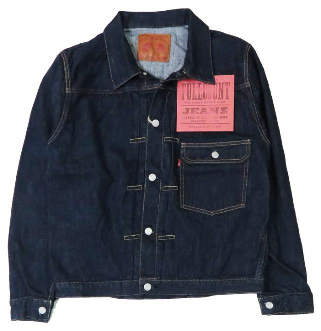 フルカウント FULLCOUNT 2107SSW ファーストモデル デニムジャケット 1stモデル 11.5oz Super Smooth ジンバブエコットン