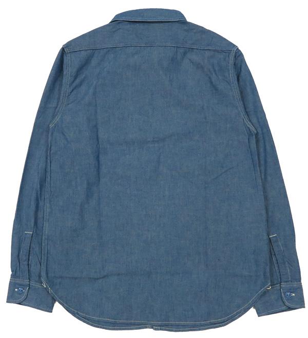 フルカウント FULLCOUNT 5oz シャンブレー 長袖 ワーク シャツ 定番 Lot.4810_2