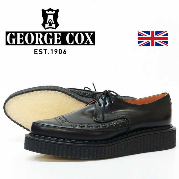 George Cox ジョージコックス ラバーソール 3705 V Gibson No 5 Sole ブラック 別注モデル クリーパーズの通販はau Pay マーケット アースマーケット