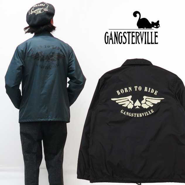 GANGSTERVILLE ギャングスタービル コーチジャケット THUG RIDE