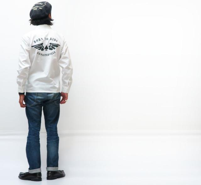 GANGSTERVILLE ギャングスタービル 長袖 ワークシャツ THUG RIDE 