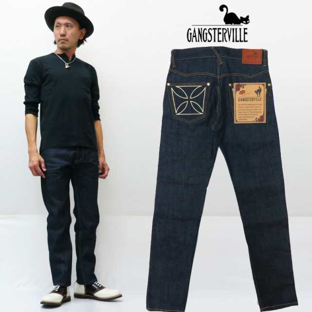 GANGSTERVILLE ギャングスタービル THUG DENIM SLIM 