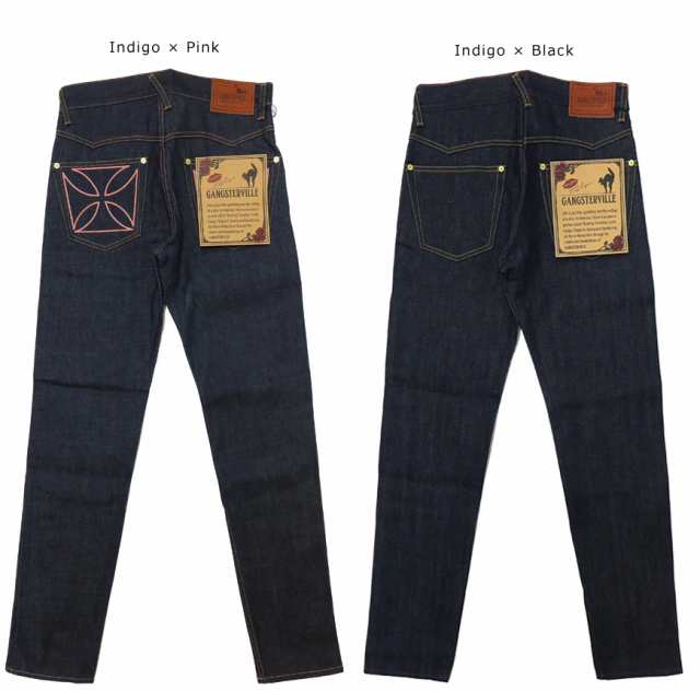 GANGSTERVILLE ギャングスタービル THUG DENIM SLIM 