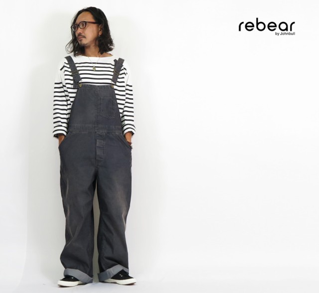 rebear by johnbull リベアバイジョンブル オーバーオール ユーズドウォッシュ サロペット ユニセックス X1045の通販はau  PAY マーケット - アースマーケット | au PAY マーケット－通販サイト