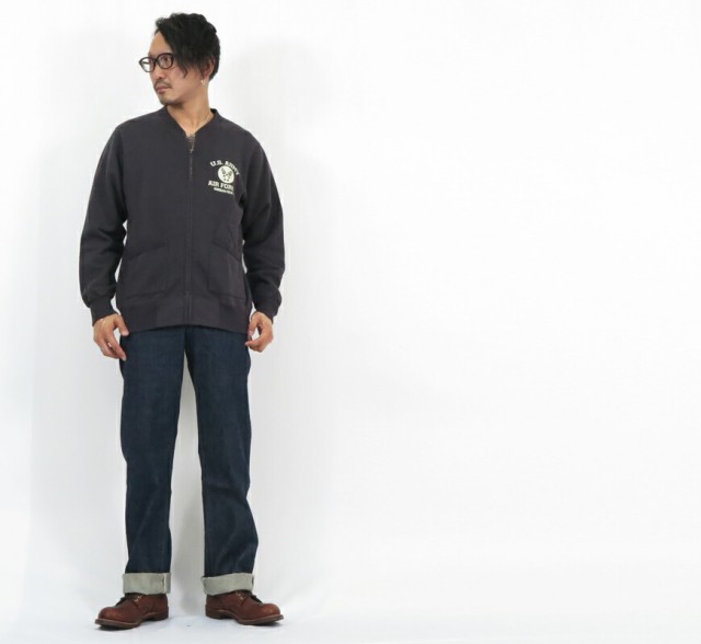 バズリクソンズ Buzz Ricksons セットイン ジップアップ