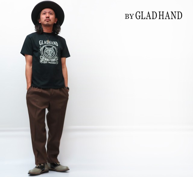 BY GLAD HAND バイ グラッドハンド 半袖 クルーネック Tシャツ