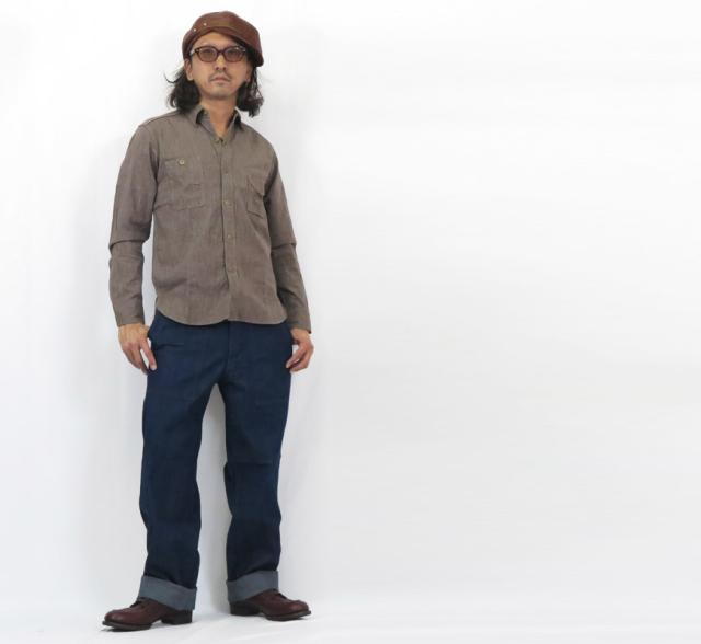 JELADO ジェラード CM47 10.5oz デニム ベイカーパンツ 青タグ LAST RESORT CT11347