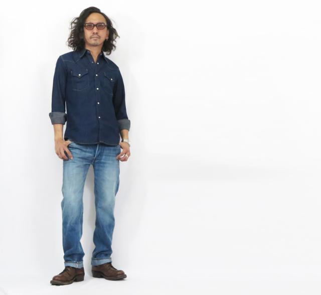 フルカウント FULLCOUNT 1341-1108SS ジーンズ ストレート 11.5oz Super Smooth ユーズドウォッシュ DARTFORD ジンバブエコットン デニム