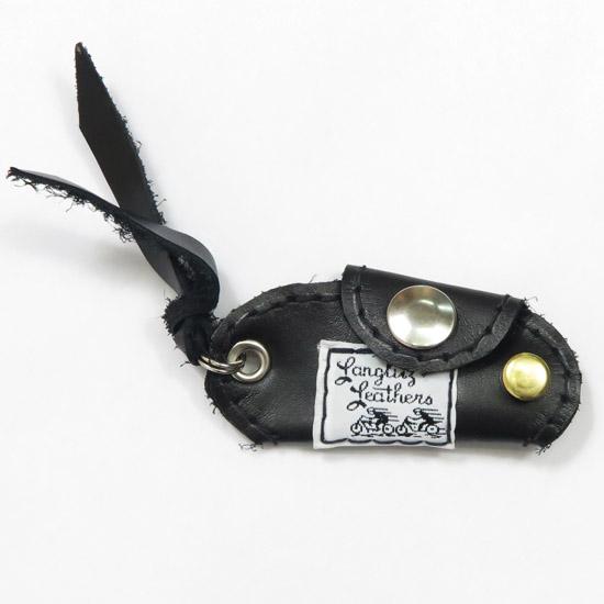 ラングリッツレザーズ  Langlitz Leathers レザー キーホルダー Clem Key Holder 牛革_5